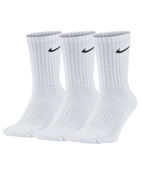 Шкарпетки Nike Everyday Lightweight Crew 3Pak SX7676-100 білі - 38-42