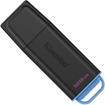 Флеш пам'ять USB Kingston DataTraveler Exodia 128GB USB 3.2 Gen1 Black-Blue (DTXG2/128GB)