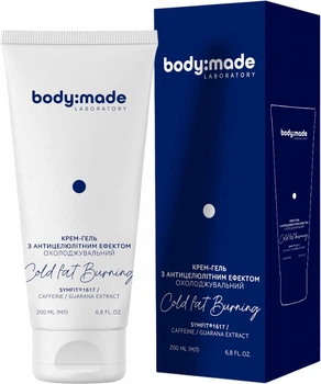 Крем-гель для тела BodyMade с антицеллюлитным эффектом охлаждающий 200 мл (4823109413276)
