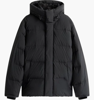 Пуховик Tommy Jeans Hooded Down Black DM0DM22255-BDS XXL
