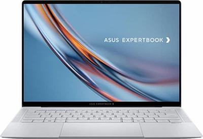 Ноутбук ASUS ExpertBook (B9406CAA-TH0246X), Intel Core Ultra 7-356H / 14″ / OLED / 120 Гц / RAM 32 ГБ LPDDR5X / SSD 1 ТБ / Intel Graphics / Windows 11 Pro / Сріблястий