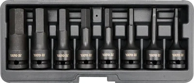 Набір ударних біт YATO HEX M6-M19 1/2 8 шт YT-1066