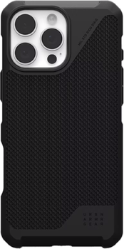 Панель UAG Metropolis LT Magsafe для Apple iPhone 15 Pro Kevlar Black (840283909337)