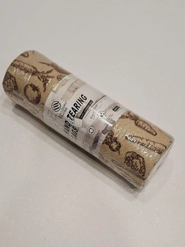 Полотенце отрывное в рулоне из микрофибры 25*25 см Мокко