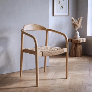 Обідній стілець з підлокітниками Woodland Natural wood