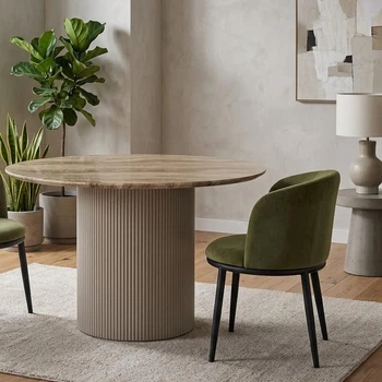 Стіл обідній, 4-місний 120 см Aura, Green salbei wood