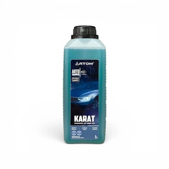 Автошампунь для мийки авто з ефектом воску АТОМ KARAT 1л