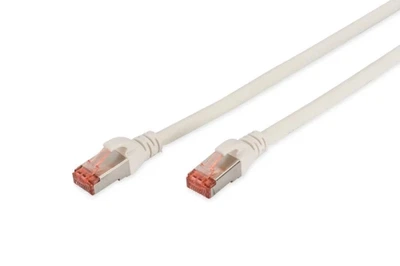 Патч-корд 5 м, S/FTP, White, Digitus, Cat.6, Cu, LSZH (DK-1644-050/WH)