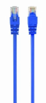 Патч-корд 0.5 м, UTP, Blue, Cablexpert, Cat.5e, CCA, PVC (PP12-0.5M/B)