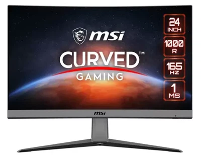 Монітор вигнутий 23.6" MSI MAG Artymis 242C, Black