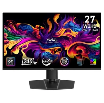 Монітор 26.5" MSI MAG 271QP QD-OLED X24, Black
