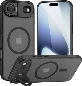 Чохол для смартфона Tech-Protect MagStand Magsafe для Apple iPhone Air Matt Black (5906302330508)