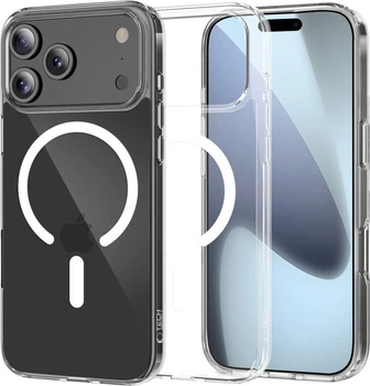 Чохол для смартфона Tech-Protect FlexAir Hybrid Magsafe для Apple iPhone 17 Pro Max Clear (5906302319480)