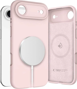 Чохол для смартфона Tech-Protect Silicone Magsafe для Apple iPhone Air Pink Pearl (5906302330225)