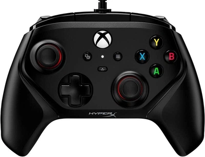 Проводной геймпад HyperX Clutch Gladiate Xbox, Cross-Platform, USB-A Black (6L366AA)