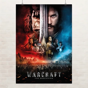 Постер Варкрафт: Начало, Warcraft: The Beginning (2016), A3 42×30 см (id1065)