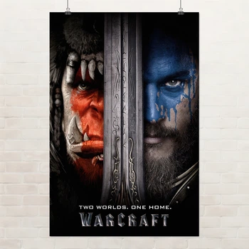 Постер Варкрафт: Начало, Warcraft: The Beginning (2016), A3 42×28 см (id1064)
