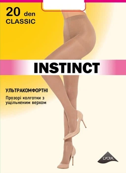 Колготки 20 Den жіночі Instinct Classic 20 6 Natural (4823121007200)