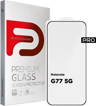 Защитное стекло ArmorStandart PRO Glass для смартфона Motorola Moto G77 5G (ARM91001)