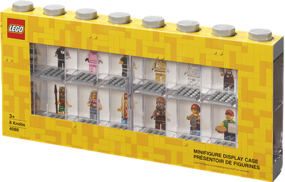 Gablotka LEGO na 16 minifigurek Szara (40660006) (5711938033026)