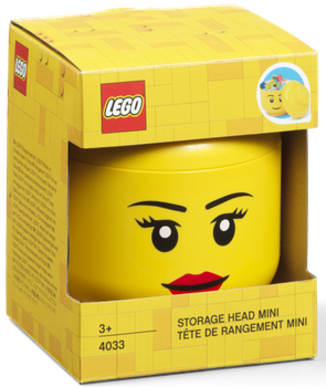 Контейнер LEGO Голова Міні Girl 360 мл (40330807) (5711938033538)