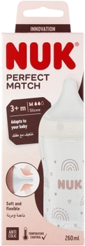 Butelka do karmienia Nuk Perfect Rainbow 260 ml 436003 (4008600436003)