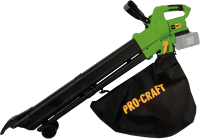 Пилосос-повітродув акумуляторний Procraft VB22 (без АКБ і ЗП) (032025_Pro)