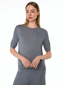 Футболка Promin 2012-109-B_393 S Серо-голубой (2700000137277)