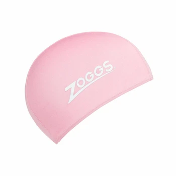 Шапочка детская для бассейна детская Zoggs Polyester Cap Розовый