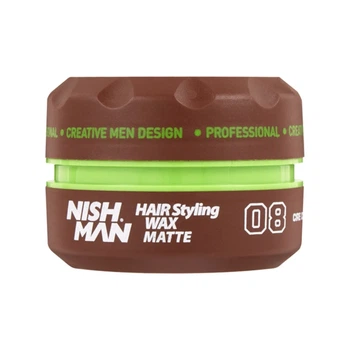Матовий віск для стилізації волосся Nishman Matte Wax 08, 100 мл