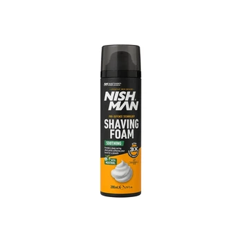 Піна для гоління з ментолом Nishman Shaving Foam Soothing (охолоджувальна), 200 мл