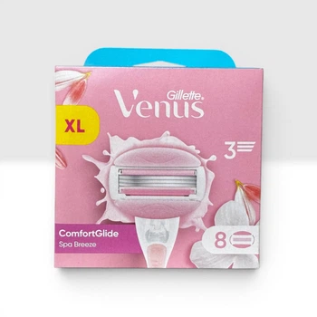 Змінні касети для гоління жіночі Gillette Venus ComfortGlide Spa Breeze 8 шт в упаковці