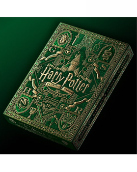 Карты игральные Theory11 Harry Potter Slytherin (green)