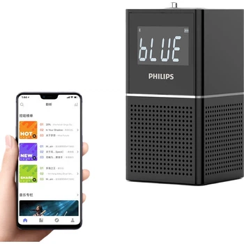 Радиочасы PHILIPS TAR2568 Bluetooth с будильником, USB и слотом для TF-карты