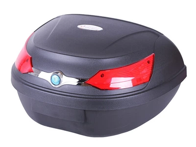 Кофр (багажник) для мотоцикла задний TT AGRO MOTO YM-0818 (V-51L) 59.5×44×32 черный
