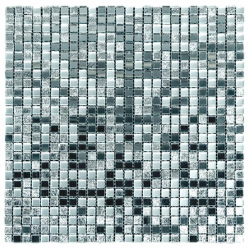 Мозаика зеркальная Серебро 2200 Sticker Wall 298х298х4,5 мм (SW-00002371)