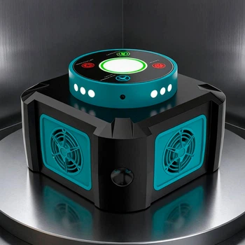Ультразвуковий відлякувач гризунів та комах Ultrasonic UR05 Чорно-зелений