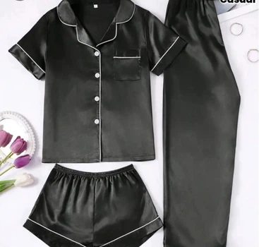 Женский пижамный комплект 3в1 L 003082