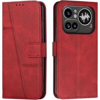 Чохол-книжка з застібкою UniCase Jet Cover для Nothing Phone (4a) Pro - Red