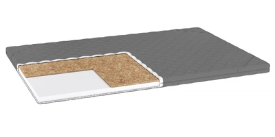 Тонкий матрас-топпер aMebli Sleep&Go Training Cocos 120x190 см