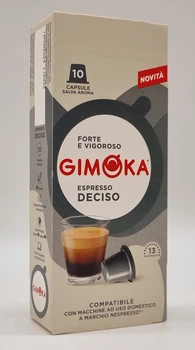Кофе в капсулах Gimoka NESPRESSO Espresso Deciso 10 шт.