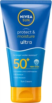 Солнцезащитный крем Nivea Protect & Moisture Ultra SPF50 150 мл (4005900998910)