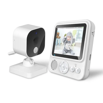 Видеоняня ABM900 Baby Monitor 2.8 дюйма с ночным видением двусторонней связью и датчиком температуры