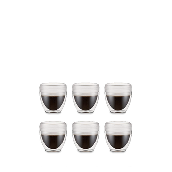 Набор стаканов с двойными стенками, 0,25 л, 6 предметов, Pavina Outdoor Bodum