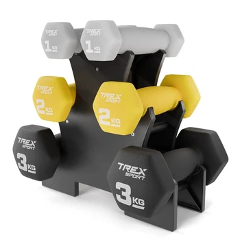 Набір гантелей круглих 12кг TREX Sport TX-V120VS