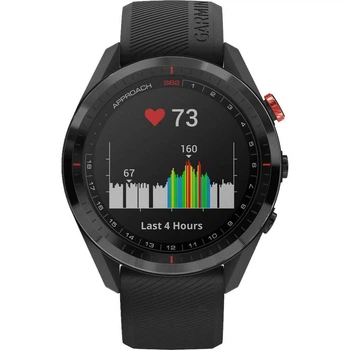 Смарт-часы Garmin APPROACH S62 Black Ceramic Bezel with Black Band (010-02200-00)