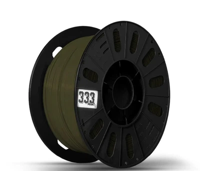 PETG пластик 333print Filament Dark Olive для 3D-принтера (C005620) 3 кг R0006 3 кг Темно-оливковий