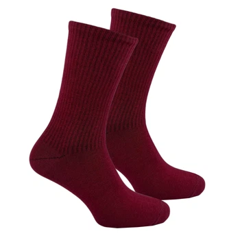 Шкарпетки Premier Socks насичений Бордовий з високою резинкою, унісекс, розм. 43-45