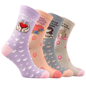 Подарунковий набір шкарпеток Premier Socks «Найкраща мама»,розм. 36-39