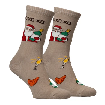 Шкарпетки Premier Socks: "Хо хо хо", шкарпетки новорічні, унісекс, 36-39